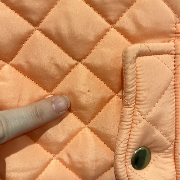 Vanilla Bay Quilted Peach Vest - Picture 6 of 9